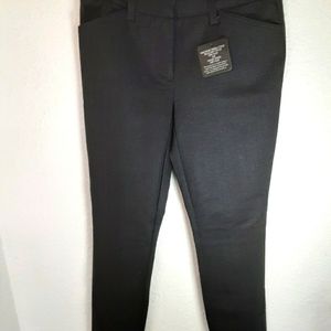 NWT Andrew Marc Black Career Pants Size 4